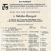 Schülerkonzert am 19.11.1958. 